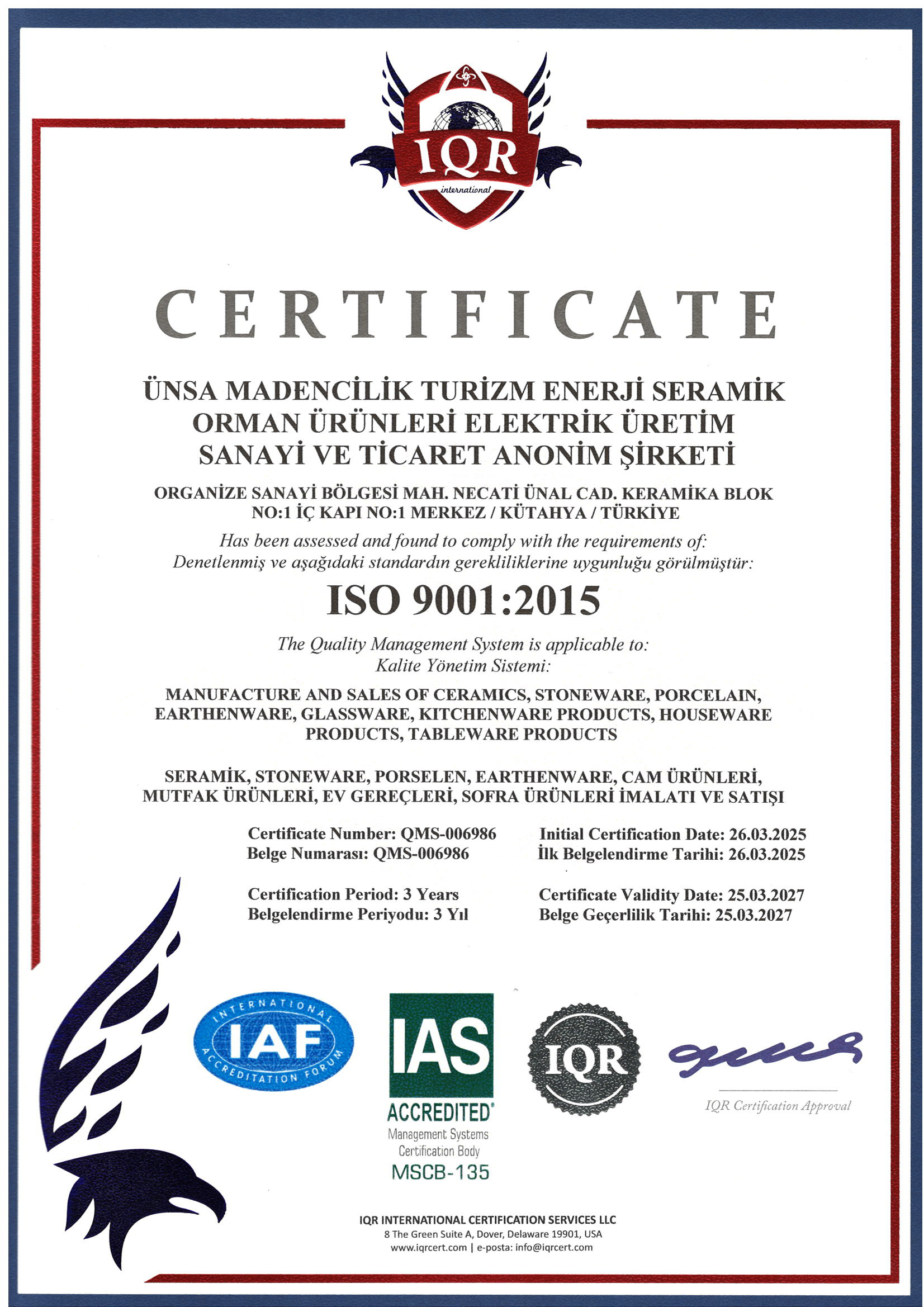 ISO 9001